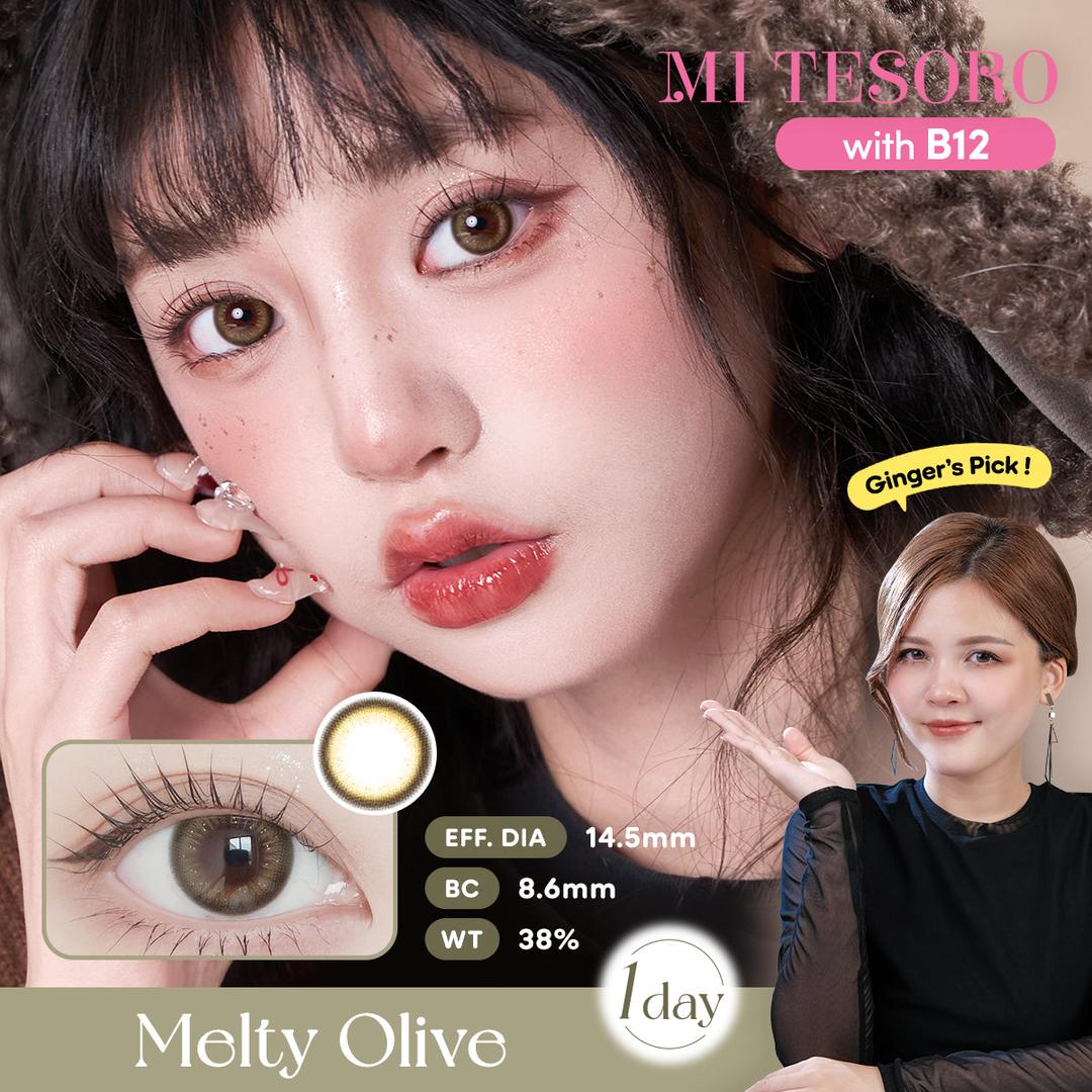 Melty Olive-Mi Tesoro 1 Day Color Con 10pcs (Eff dia:14.5mm)