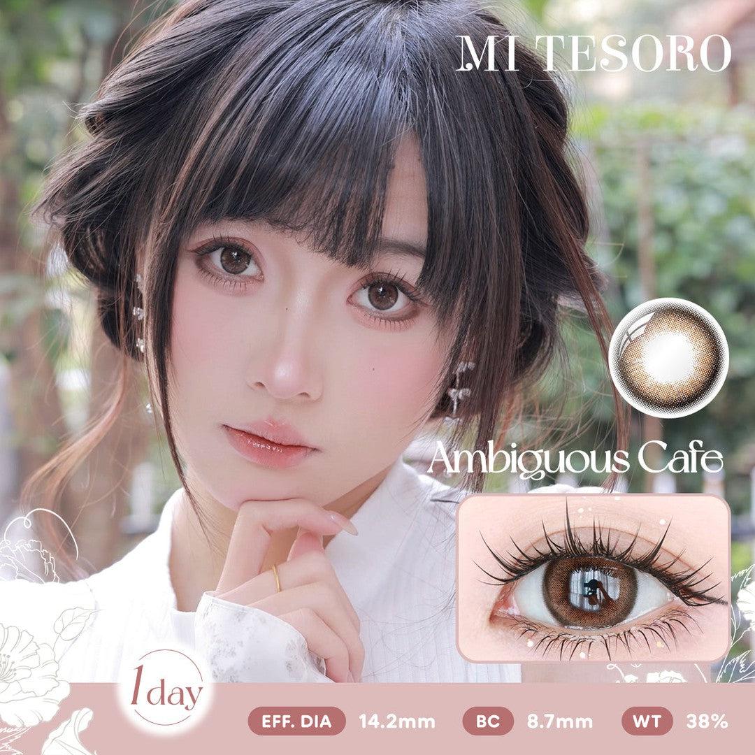 Ambiguous Cafe-Mi Tesoro 1 Day Color Con 10pcs (Eff dia:14.2mm)