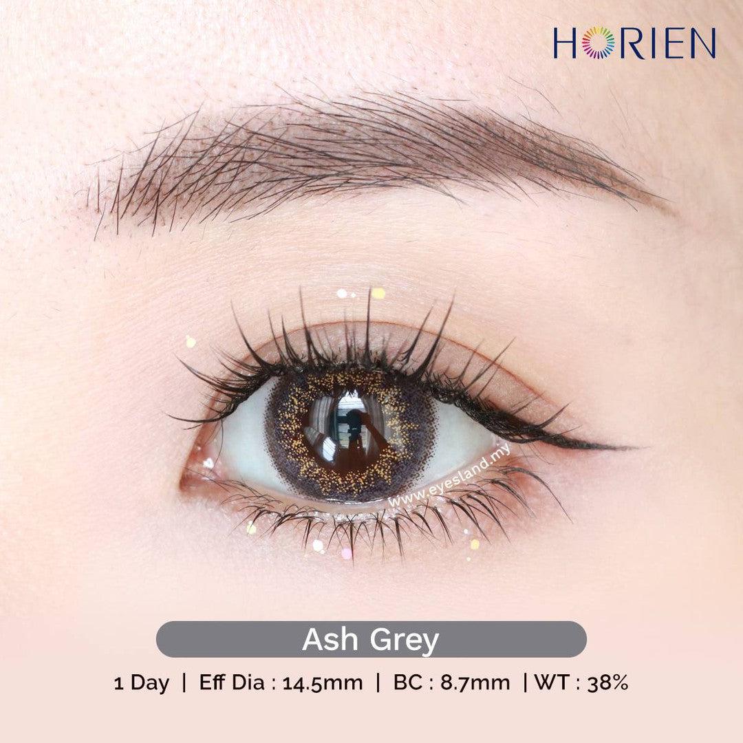Ash Grey-Eye Secret 38% 1 Day Color Lenses 10pcs (Eff dia:14.5mm)