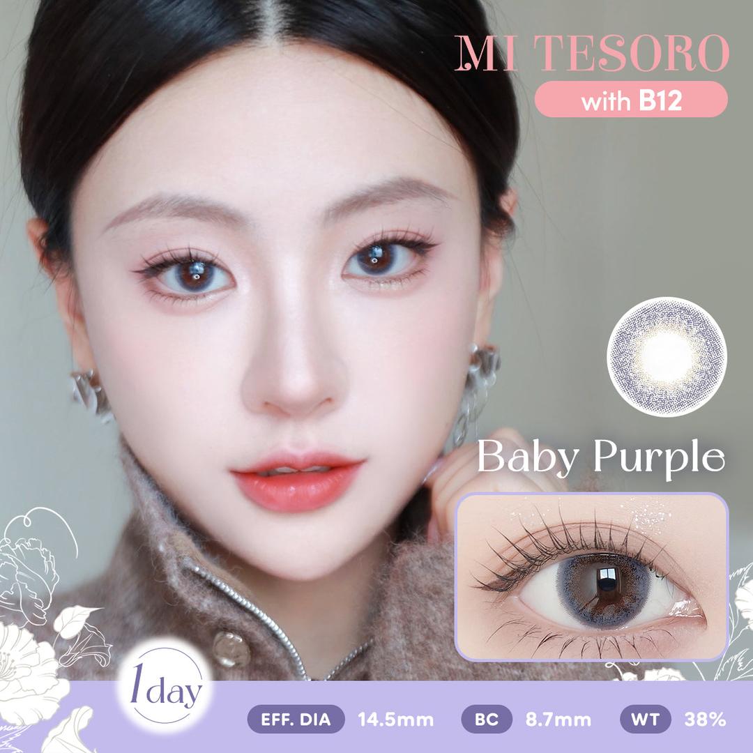 Baby Purple-Mi Tesoro 1 Day Color Con 10pcs