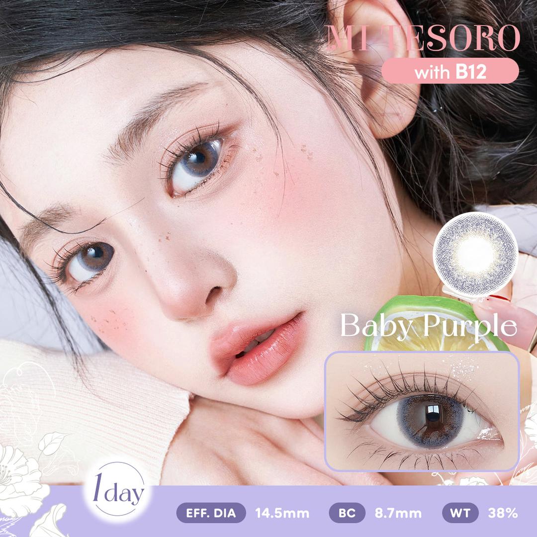 Baby Purple-Mi Tesoro 1 Day Color Con 10pcs