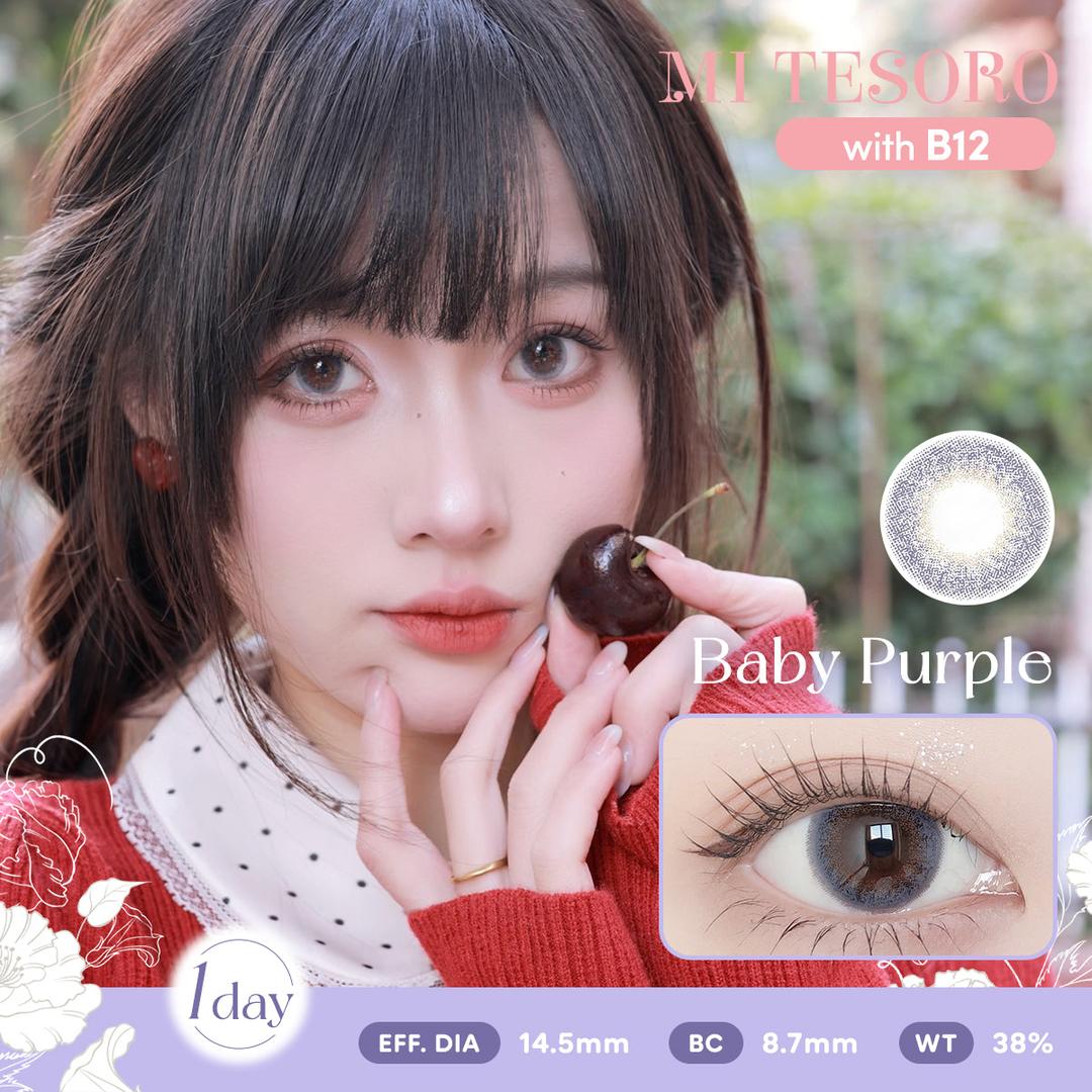 Baby Purple-Mi Tesoro 1 Day Color Con 10pcs