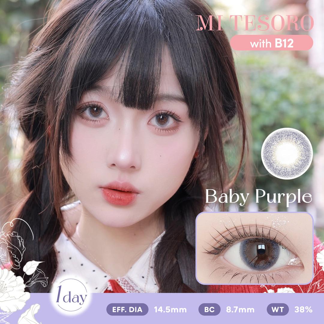 Baby Purple-Mi Tesoro 1 Day Color Con 10pcs