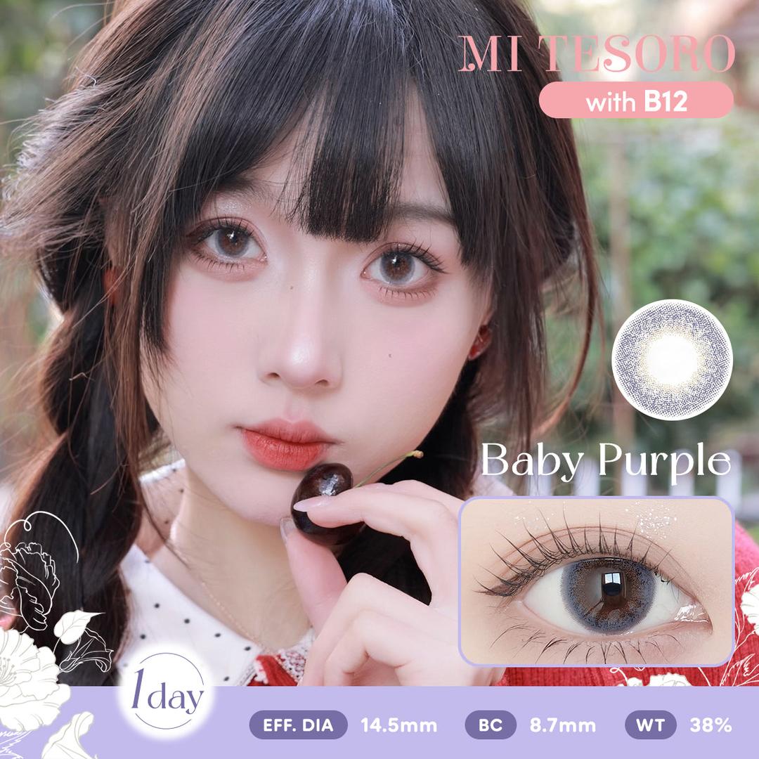 Baby Purple-Mi Tesoro 1 Day Color Con 10pcs