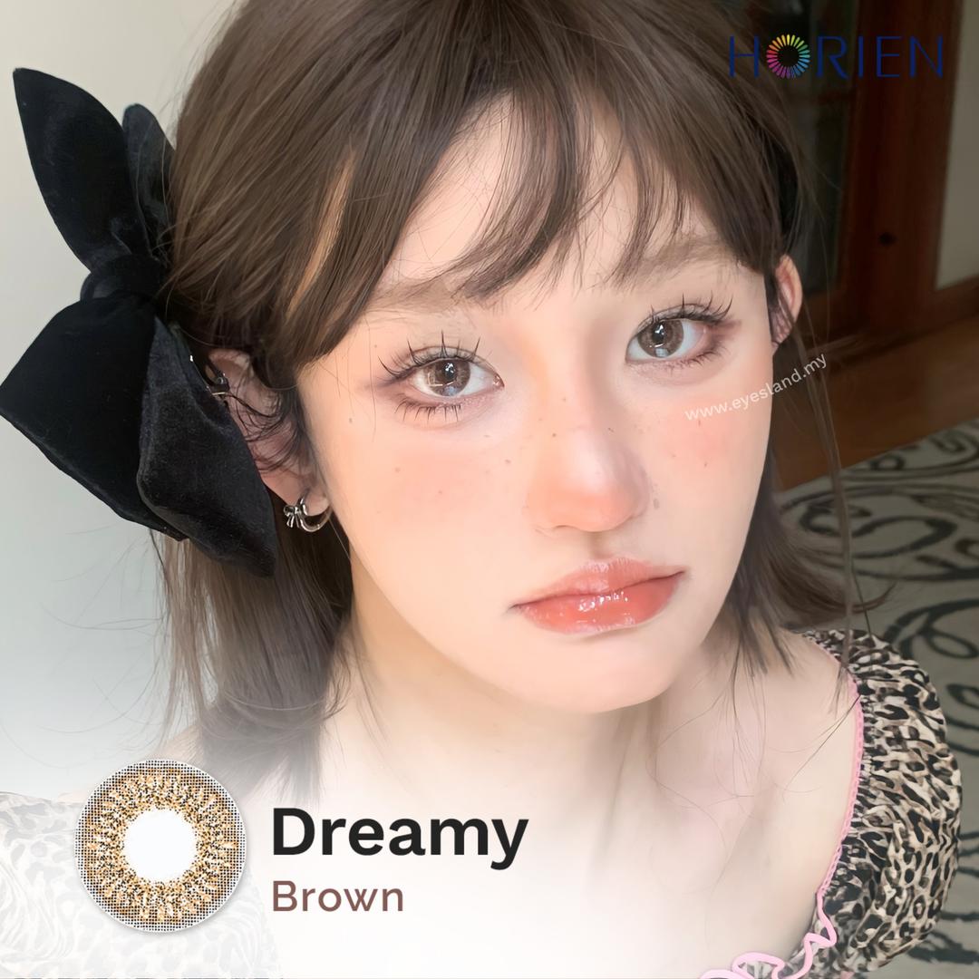 Dreamy Brown-Eye Secret 38% Monthly Color Lens 2pcs (Eff dia:14.2mm)