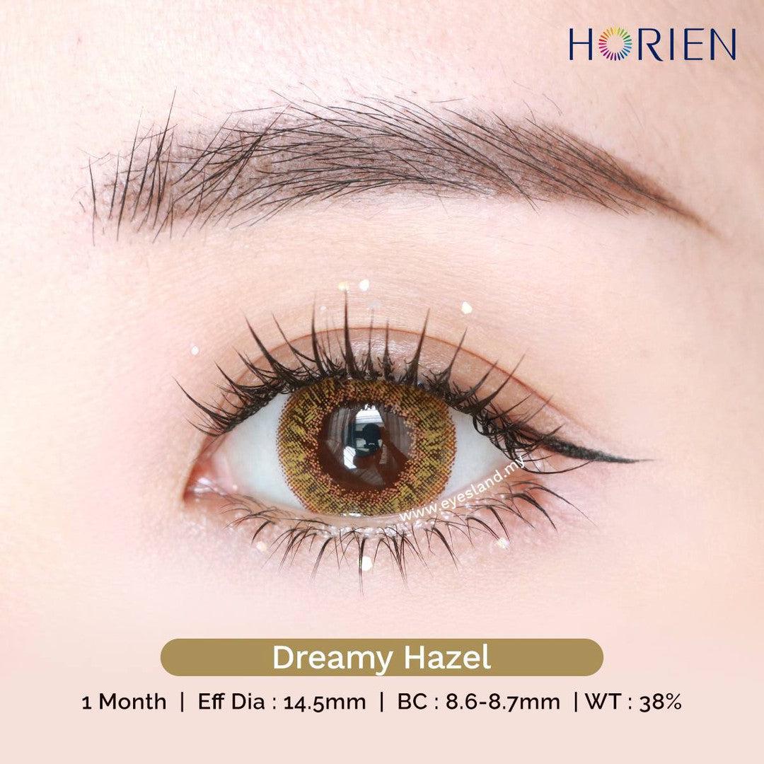 Dreamy Hazel-Eye Secret 38% Monthly Color Lens 2pcs (Eff dia:14.5mm)