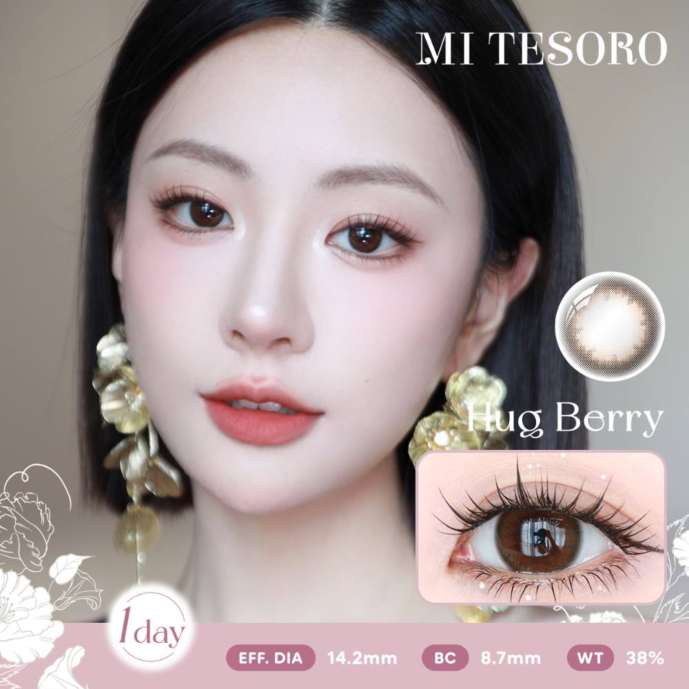 Hug Berry-Mi Tesoro 1 Day Color Con 10pcs (Eff dia:14.2mm)