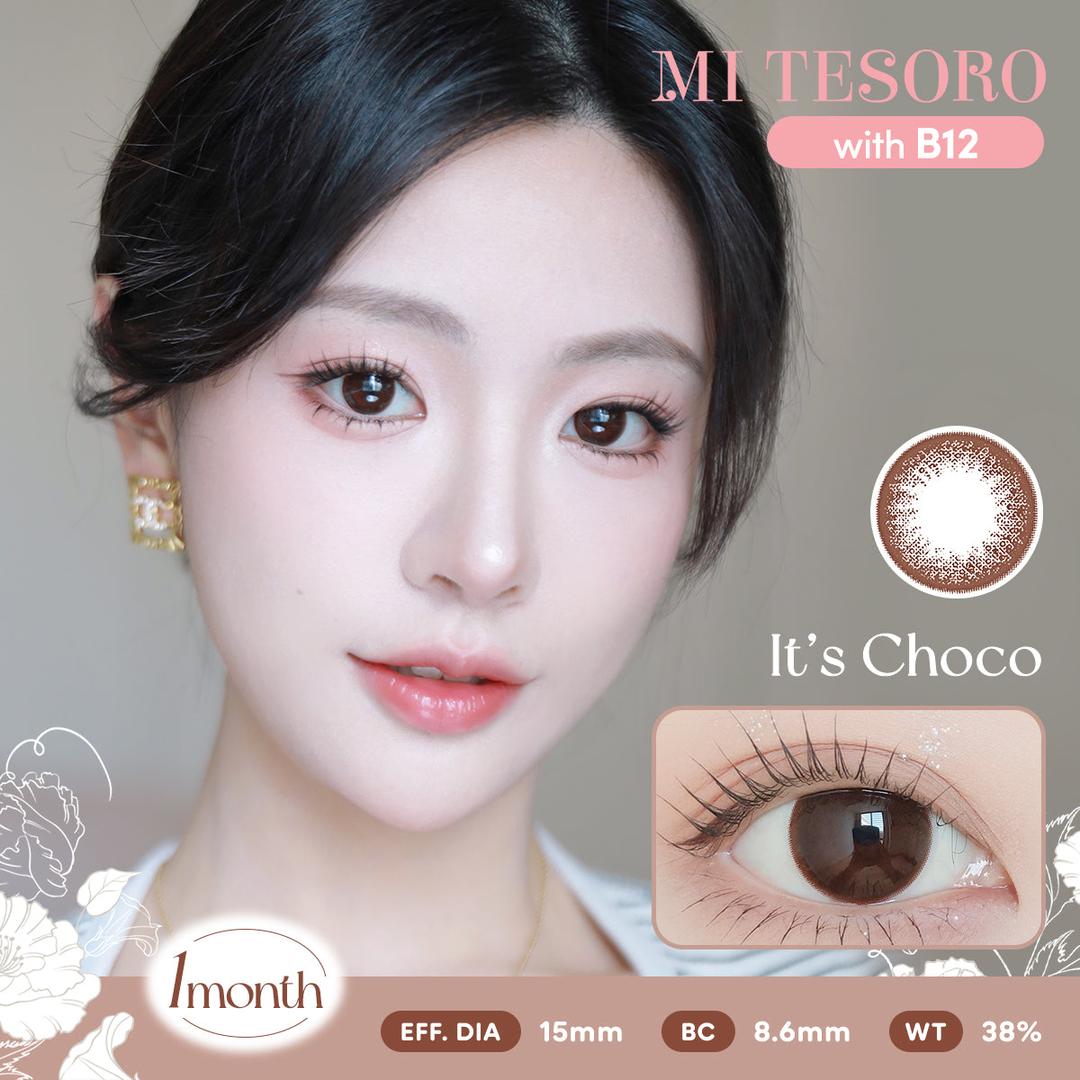 Its Choco -Mi Tesoro Monthly Color Con 2pcs (Eff dia:15mm)