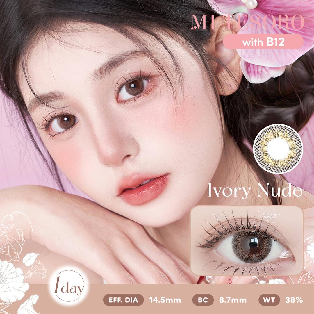 Ivory Nude-Mi Tesoro 1 Day Color Con 10pcs
