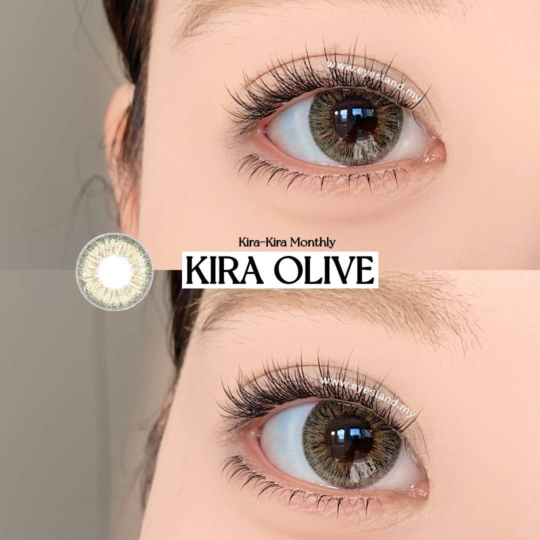 Kira Olive-Kira-Kira Monthly Color Lens 2pcs (Eff dia:14.5mm)