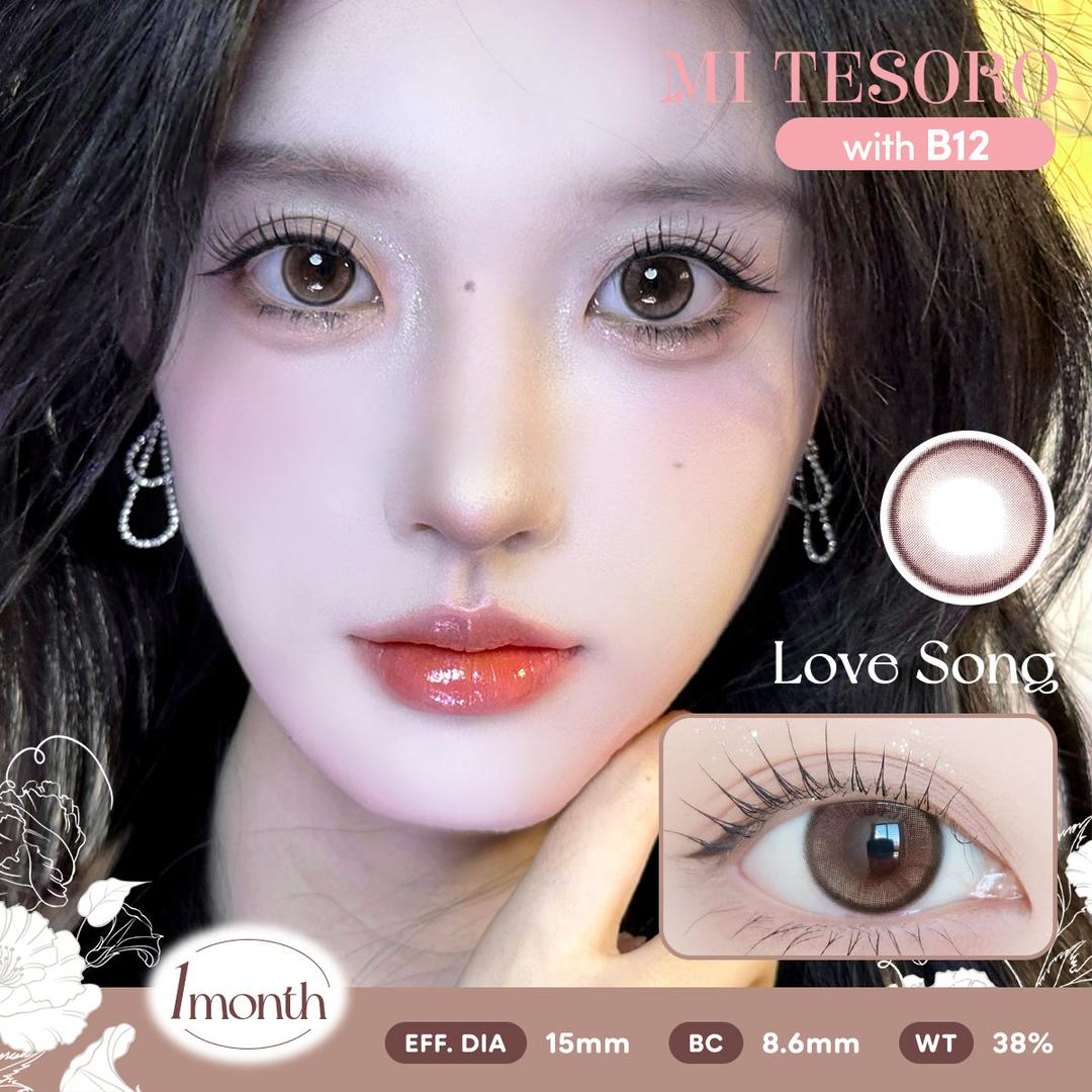 Love Song-Mi Tesoro Monthly Color Con 2pcs (Eff dia:14.5mm)