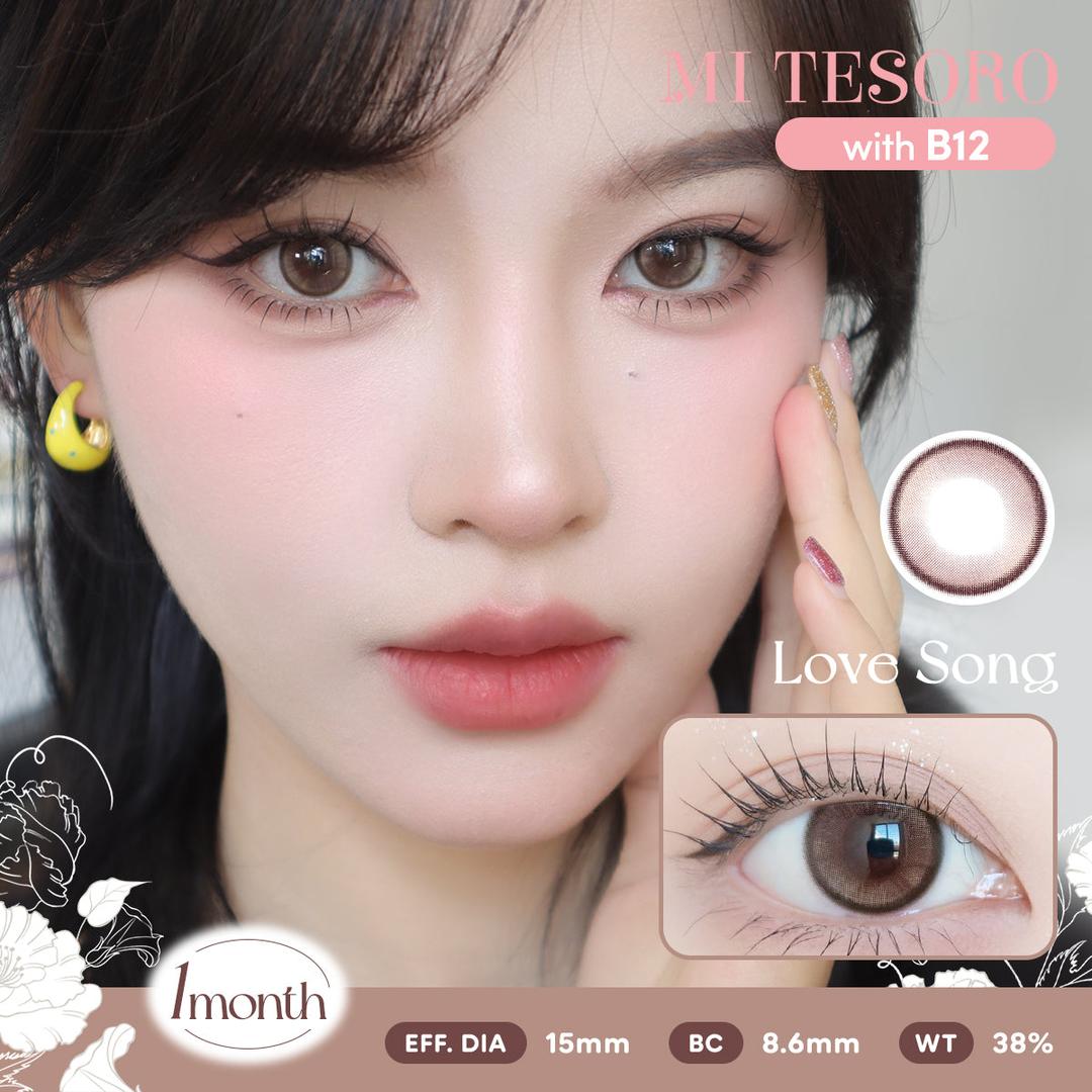 Love Song-Mi Tesoro Monthly Color Con 2pcs (Eff dia:14.5mm)