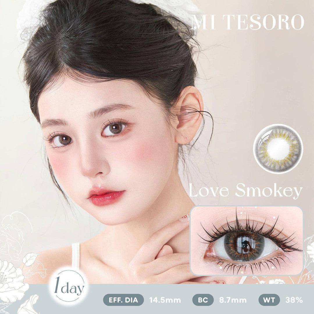 Love Smokey-Mi Tesoro 1 Day Color Con 10pcs (Eff dia:14.5mm)
