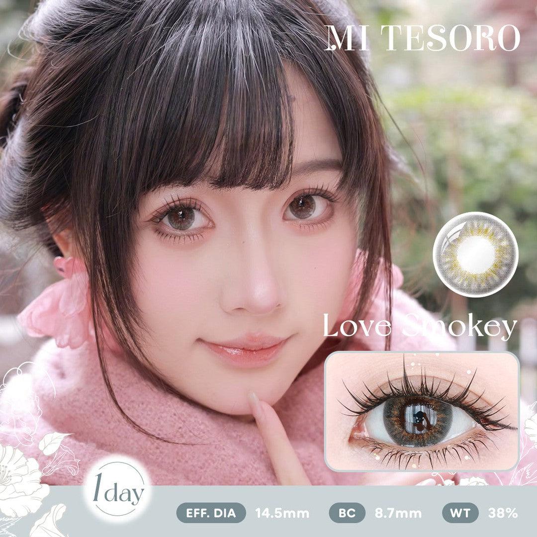 Love Smokey-Mi Tesoro 1 Day Color Con 10pcs (Eff dia:14.5mm)