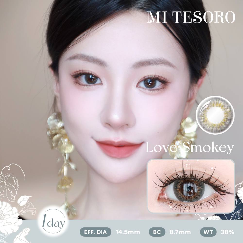 Love Smokey-Mi Tesoro 1 Day Color Con 10pcs (Eff dia:14.5mm)