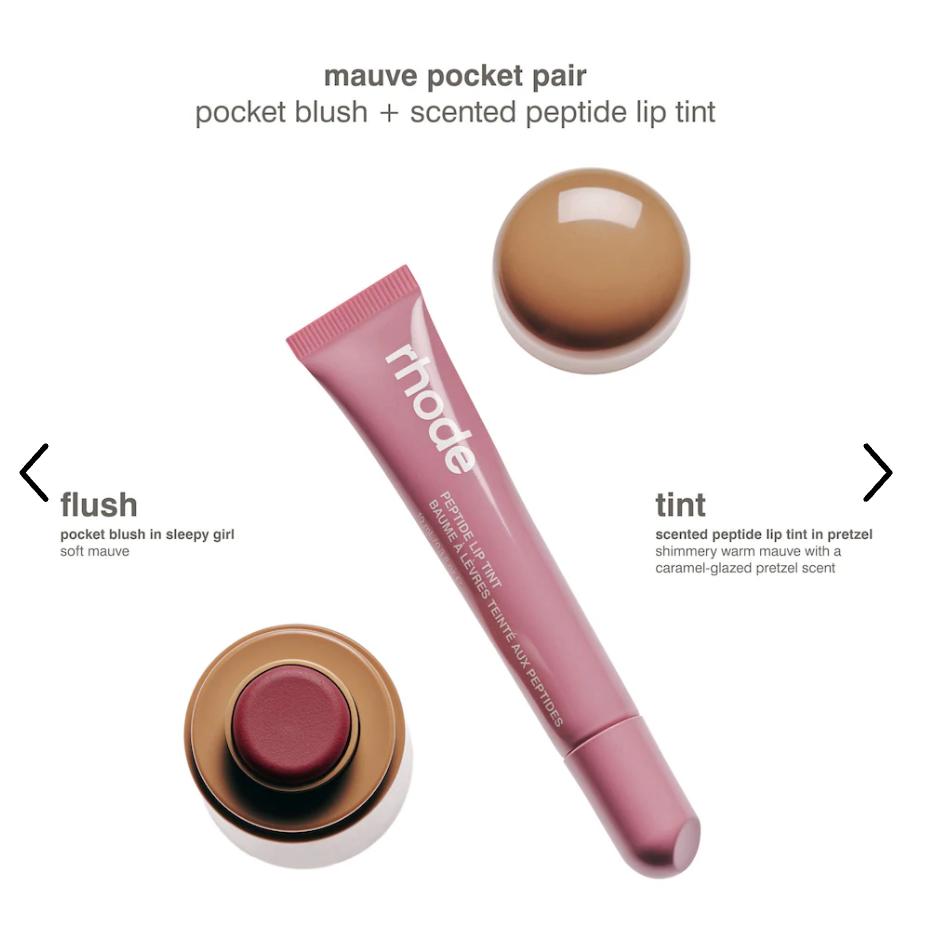 rhode Pocket Pair Limited Edition Lip + Cheek Set (30/10发货）
