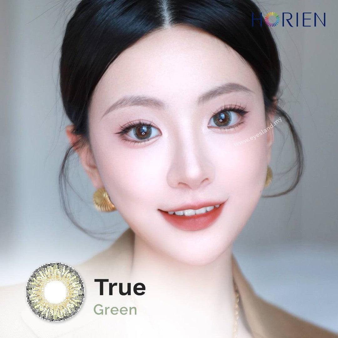 True Green-Eye Secret 38% 1 Day Color Lenses 10pcs (Eff dia:15mm)