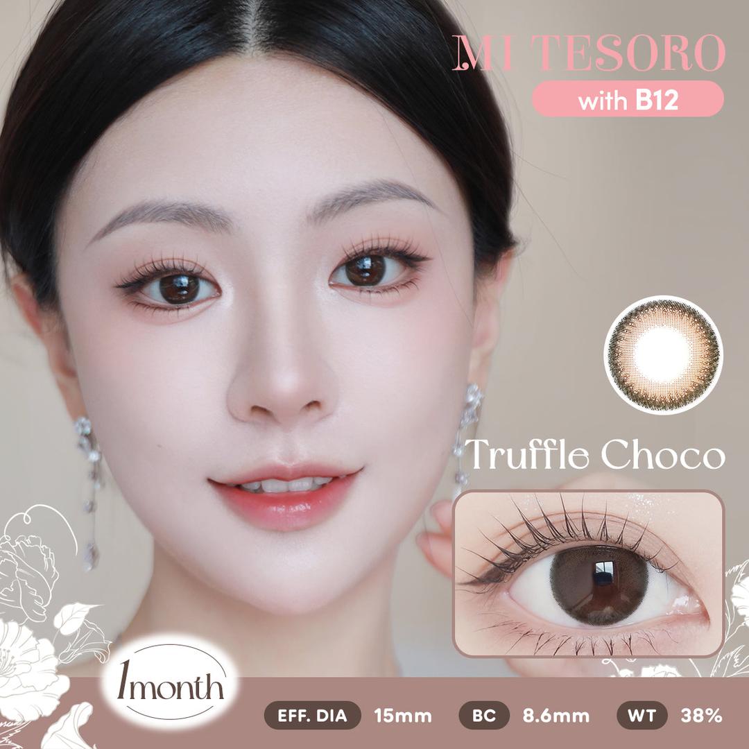 Truffle Choco-Mi Tesoro Monthly Color Con 2pcs (Eff dia:15mm)