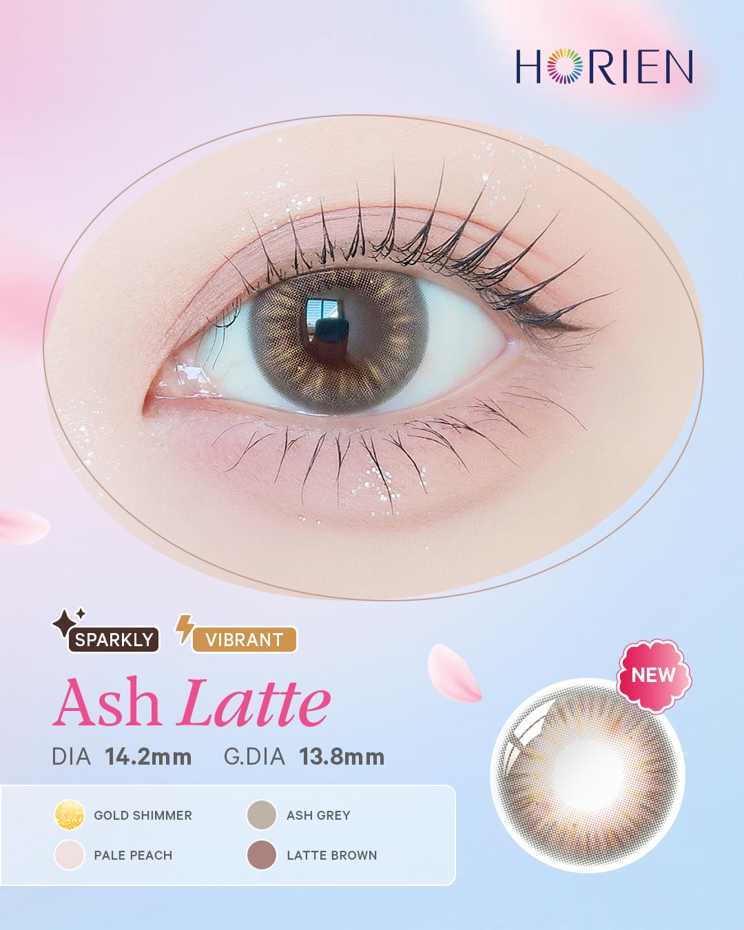 Ash Latte-Eye Secret 38% 1 Day Color Lenses 10pcs