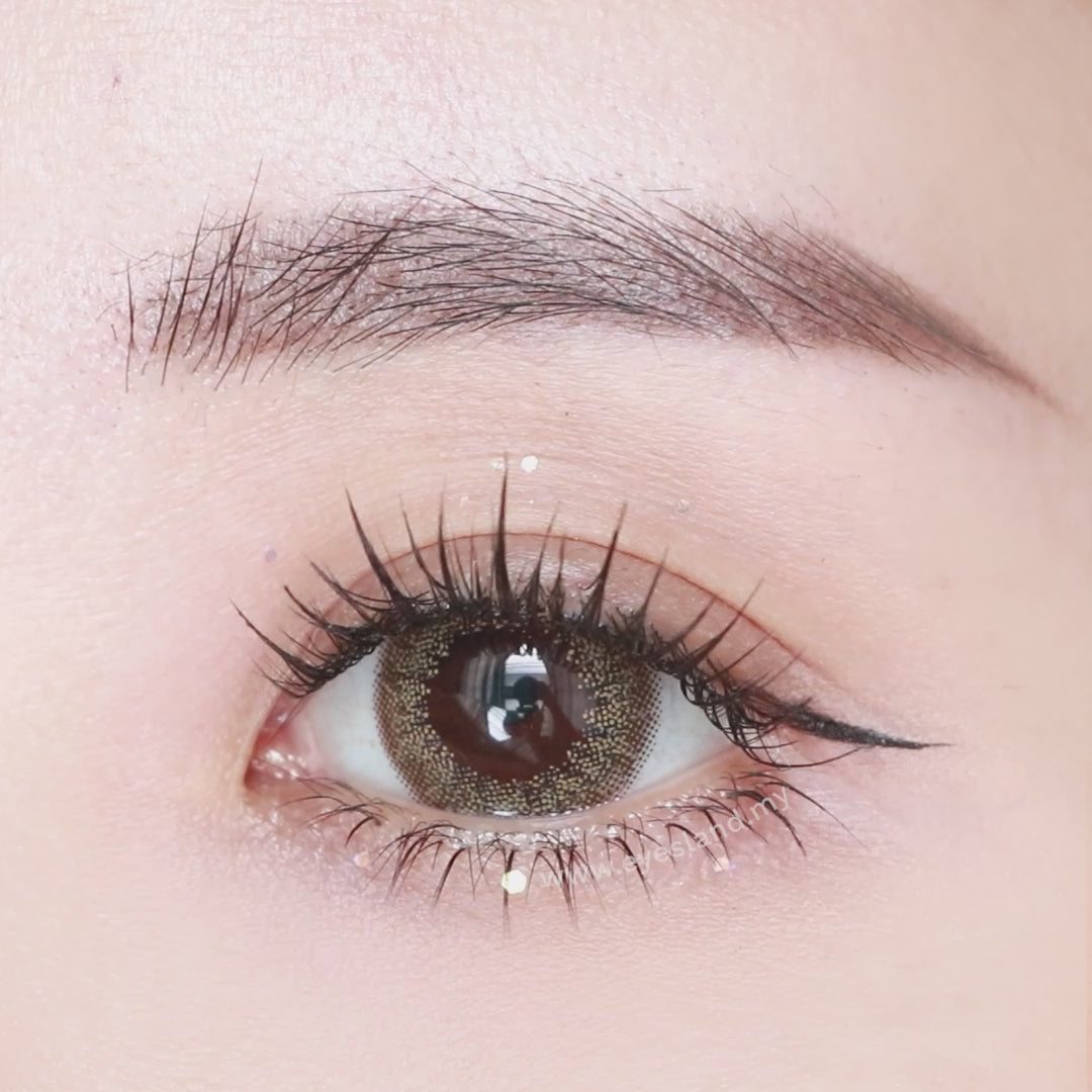 Classy Gold-Eye Secret 38% Monthly Color Lens 2pcs (Eff dia:15mm)