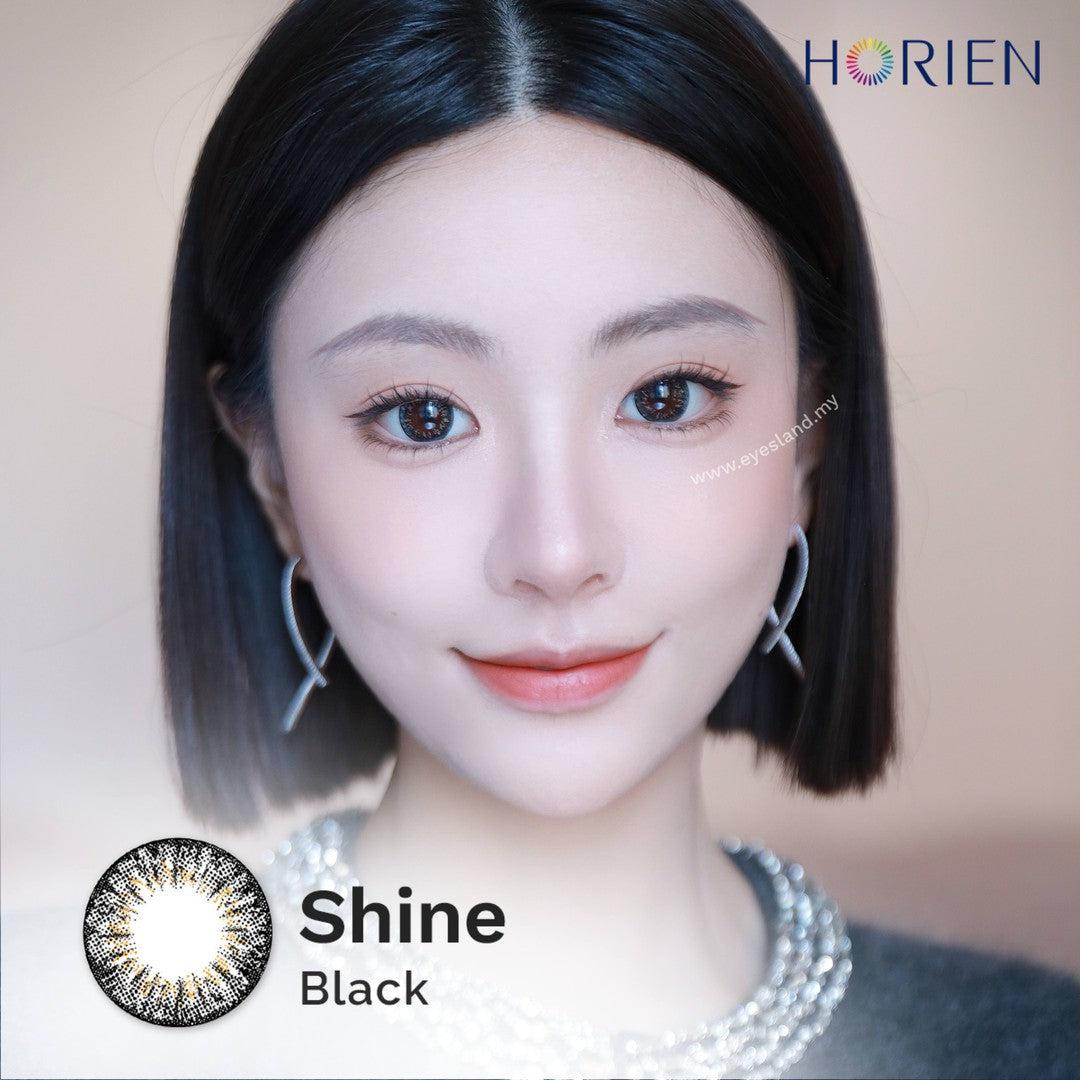 Shine Black-Eye Secret 38% 3 Month Color Lens 2pcs (Eff dia:16mm)
