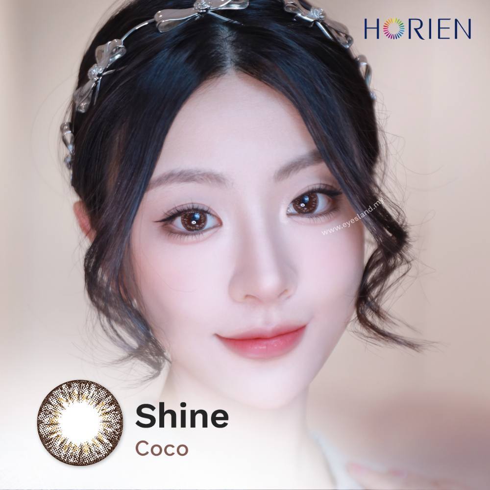 Shine Coco-Eye Secret 38% 3 Month Color Lens 2pcs (Eff dia:16mm)