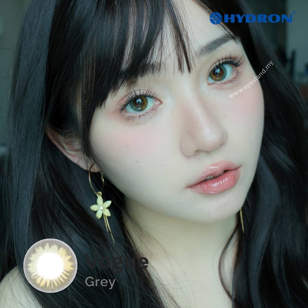Vogue Grey-Star Shine 1 Day Color Contact Lenses 10pcs (Eff dia:14.5mm)